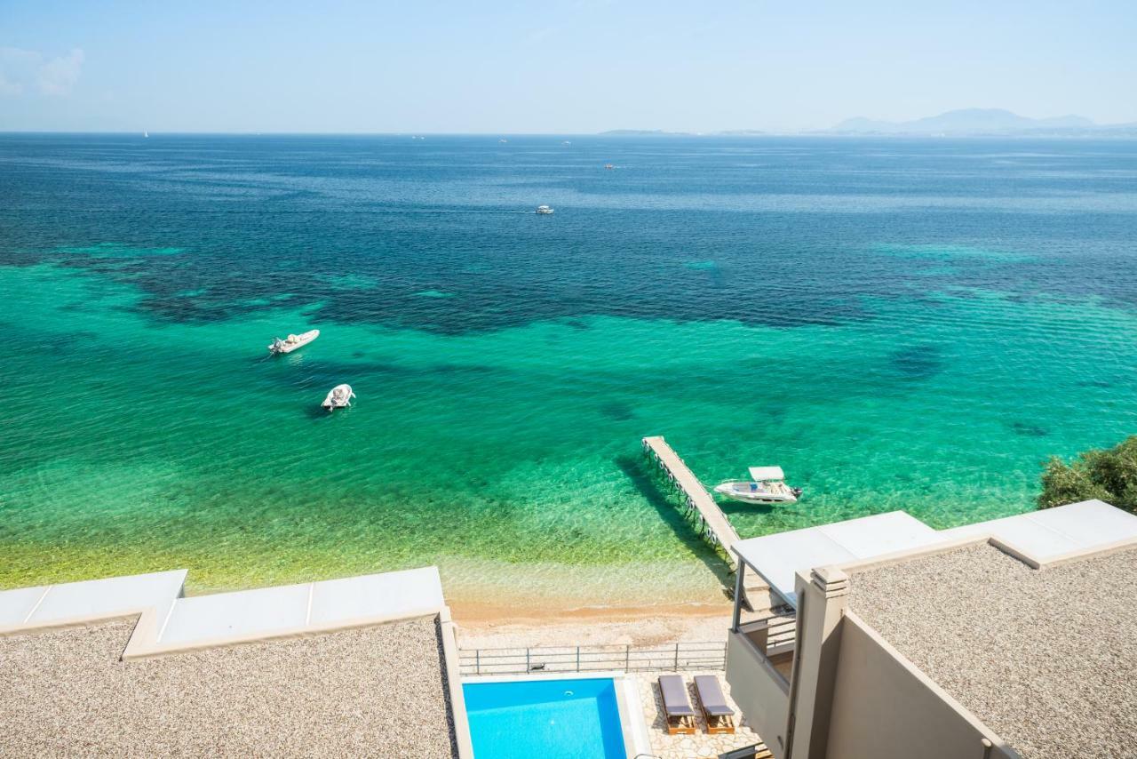 Glyfa Beach Villas Barbáti Eksteriør bilde
